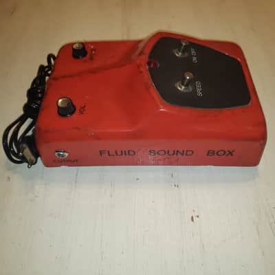 CEI Dixi Fluid Sound Box Chorus Leslie Simulator Rotating Speaker60'S 70'S Red image 3