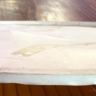 Vintage 15” Calfskin Drum Head - Good Condition - We Ship Fast! image 4