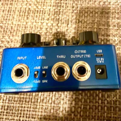 NuX NSS-5 Solid Studio IR and Power Amp Simulator 2010s - Blue image 2