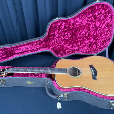 1998 Taylor W10 Solid Walnut Dreadnought Acoustic Guitar w/ OHSC, Original Accessories image 1
