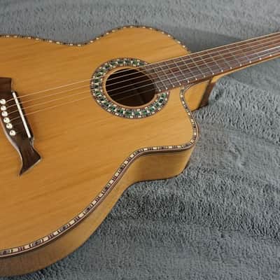 Handmade Guitar Spruce / Cherry Unique! Hybrid image 2