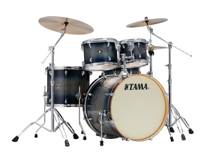 Tama Superstar Classic 5 Piece Shell Pack Lacquer - 22" Bass (Dark Indigo Burst)