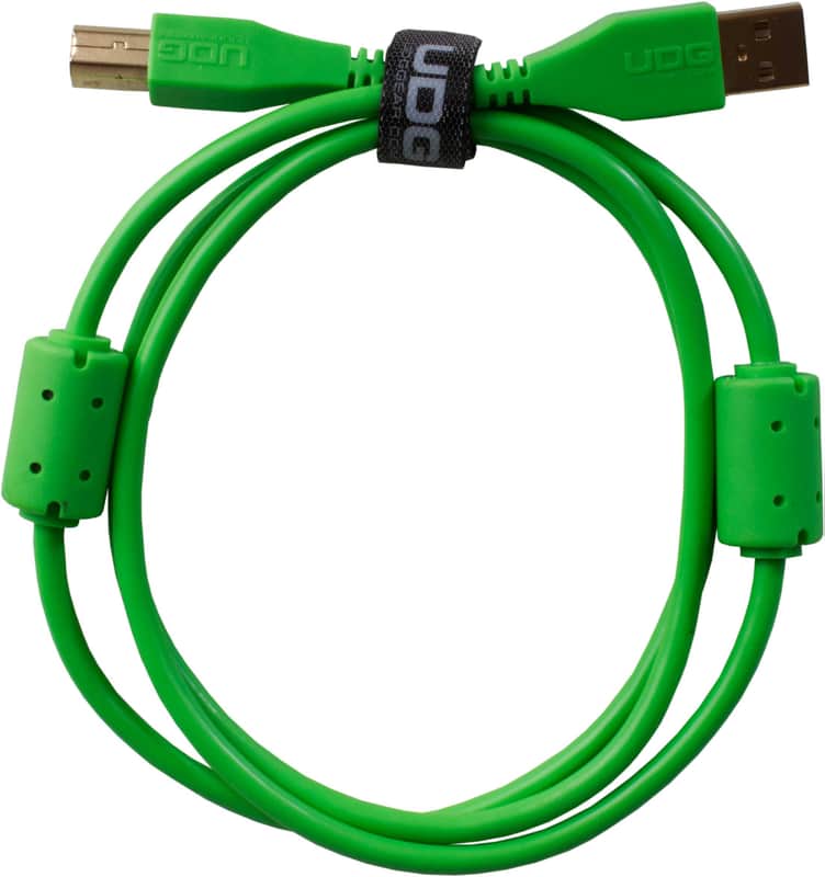 UDG U95004OR Cavo USB 2.0 (A-B) - Audio ad alta velocità ottimizzato USB 2.0 A-maschio a B-maschio, arancione, 1 metro. Compatibile con qualsiasi dispositivo USB A-B