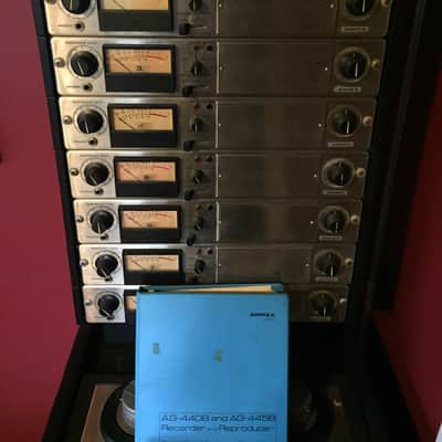 Ampex 440b 8 Track Reel To Reel Recorder 1969 image 2