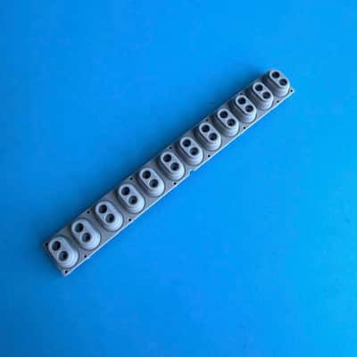 CASIO LK-265 WK-110 CT-X700 CTK-3500 Part: 12-Key Rubber Conductive Pad Strip