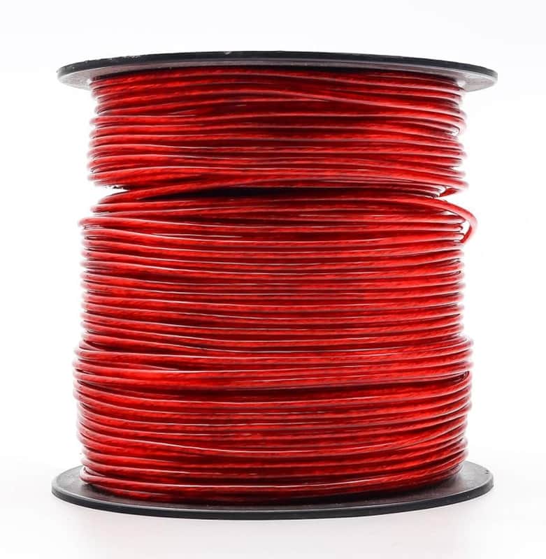 American Bass AB18RED 500 ft. 18-Gauge Primary Wire Red image 1