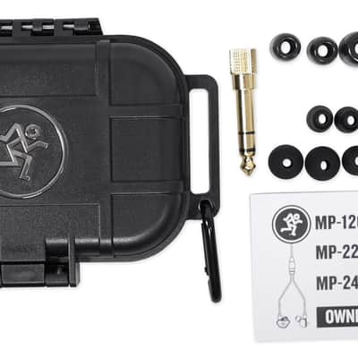 Mackie MP-120 Single Dynamic Driver Professional In-Ear Monitors + Carry Case image 2