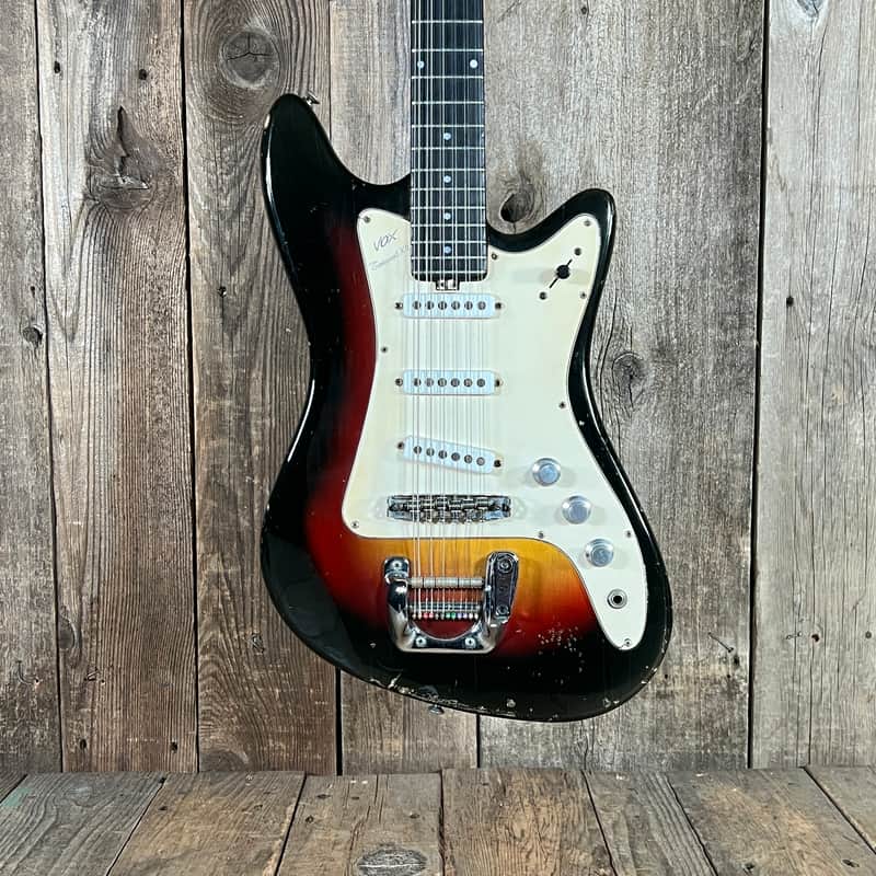 Vox Tempest XII 12 String Electric 1966/67 - Sunburst image 1