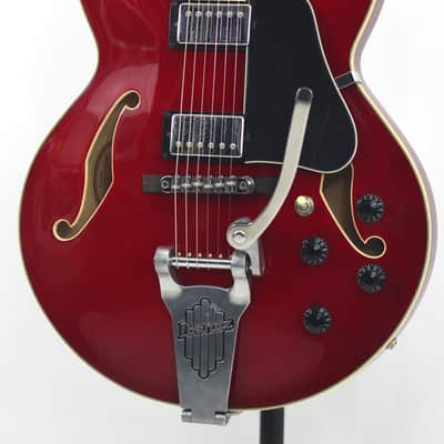 Ibanez AFS75T-TCD Artcore Transparent Cherry Red image 3