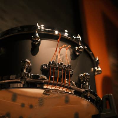 Pearl DC1465S/C Dennis Chambers 14x6.5" Signature Snare Drum - Matte Black with Chrome Hardware image 6