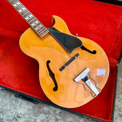 Greco Super Real 1987 FA-95/ FA-80 FA-67-70 L4-C Natural maple original vintage archtop jazz guitar MIJ Japan Fujigen image 2