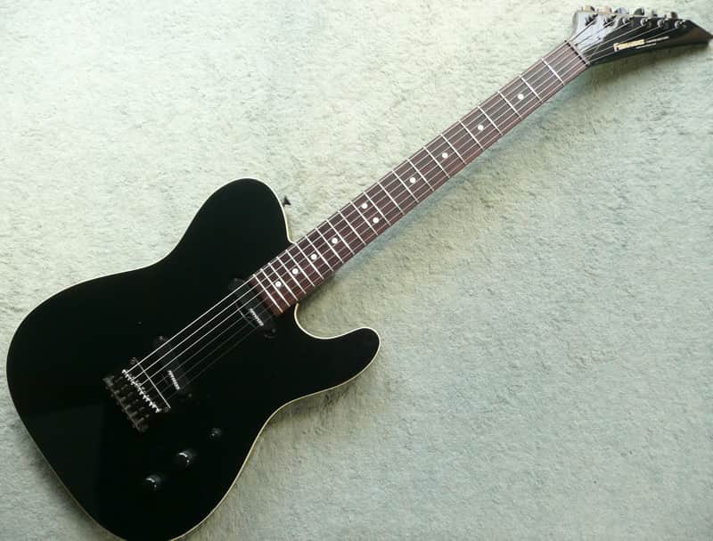Fernandes Limited Edition TEJ Black Telecaster MIJ Electric | Reverb
