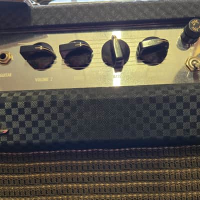 Ampeg G-15 Gemini II 2-Channel 30-Watt 1x15" Guitar Combo 1965 - 1968 - Blue image 2