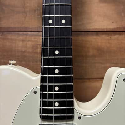 2026 Fender American Pro II Tele RW Olympic White w/case & upgrades image 7