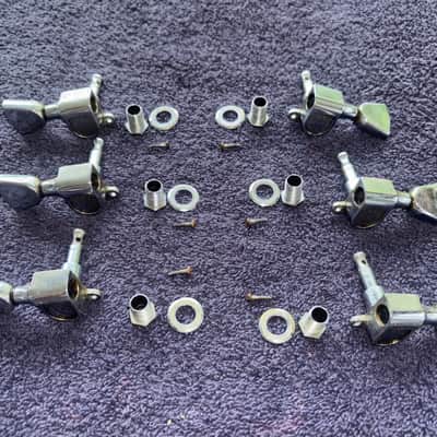 Gibson-branded Schaller-manufactured tuners 1970’s-1980’s - Chrome image 1