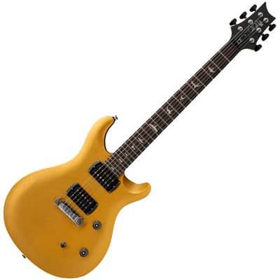 Paul Reed Smith SE CE 24 Standard Stoptail Satin Electric Guitar - Metallic Gold image 2