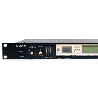 Sony DPS-V77 w/New internal battery Multi-Effect Processor 1990s - Black / Silver Very Rare Made in Japan Worldwide Shipment image 3