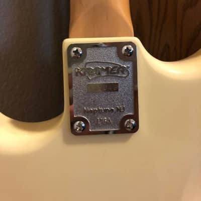 Kramer MIJ Focus 1000 1983 Cream/Aged White image 2