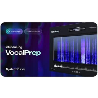 Antares Audio Technologies Vocal Prep AI-powered vocal cleanup that automatically (Download) image 1