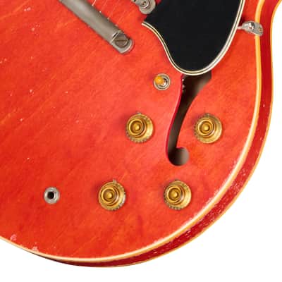 NEW! Gibson Custom 1958 ES-335 Reissue - Watermelon Red, Heavy Aged - 2026 Limited Edition Collection - Authorized Dealer - PRE-ORDER image 8
