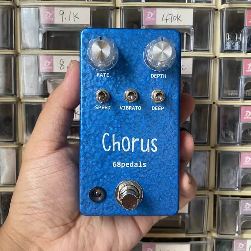68pedals Chorus Pedal By Bin,price include the import duty for US buyer image 1