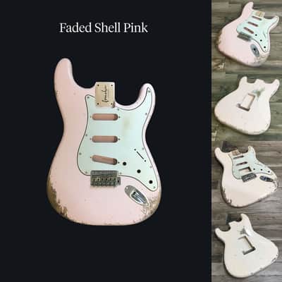 Made to Order - FRANCHIN Mercury guitar body Relic Aged 100% Nitro Lacquer (Sunburst/ Black/ White/ Blue/ Green/ Yellow/ Red/ Pink/ Burgundy/ Purple/ Gold/ Silver, etc.) Basswood Poplar Stratocaster-Strat-S-Style Made in Italy image 20