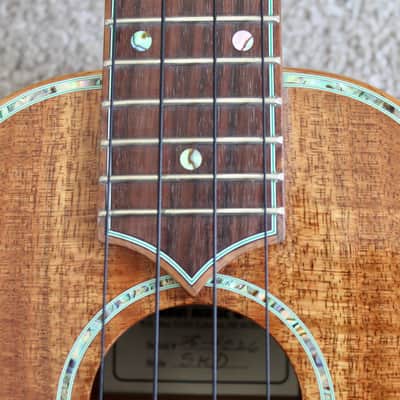 Brand New Maui Music Peter Lieberman Koa Deluxe Soprano Ukulele W/ Carrying Case image 6
