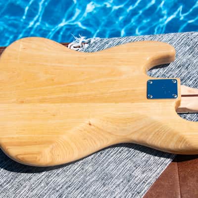 2023 Fender Heritage '70s Jazz Bass - Natural - Made in Japan - Premium Ash Body - Pro Set Up w Perfect Frets/Action/Intonation! image 4