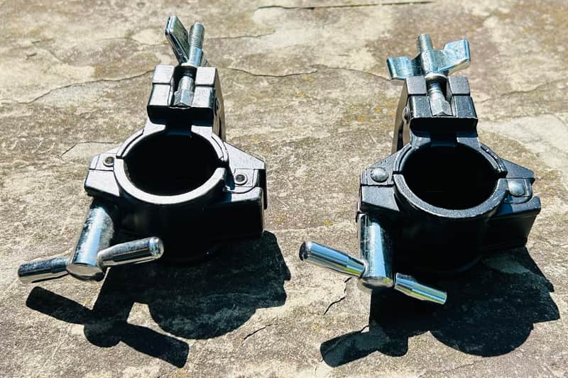 Gibraltar DC-135 Rack Clamps - Two (2) Clamp Bundle image 1