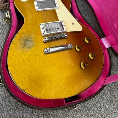 Gibson Custom Shop Murphy Lab '57 1957 Les Paul Goldtop Darkback Ultra Heavy Aged image 8