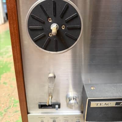 TEAC A-6300 1/4" 2-Track Reel to Reel Tape Recorder 1970s - Silver image 4