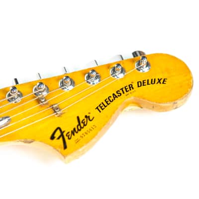 Fender Mocha Telecaster Deluxe Electric Guitar Owned by Sonic Youth image 8