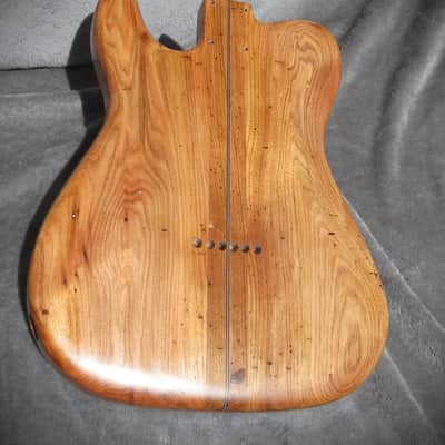 Babik Custom Telecaster Style body, Long board style, Walnut on wormy Butternut , Light weight, Handmade 2026 image 3