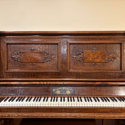 Wegman Piano Company - Upright - medium brown image 1