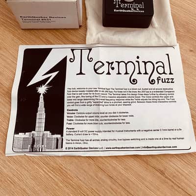 EarthQuaker Devices Terminal Destructive Fuzz Device 2014 w/box and manuals image 2