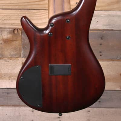 Ibanez SR506A 6-String Bass Mahogany Brown Burst Low Gloss image 3