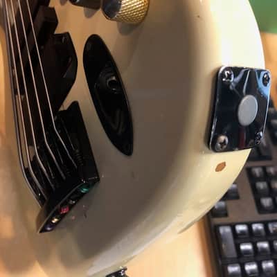 Westone Spectrum 90s Blonde 5 String Bass (Modded) image 5