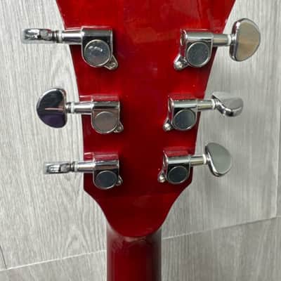 Ibanez Artcore AS73-TCR-12-01 Semi-Hollow Guitar – Transparent Cherry image 6