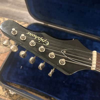 Vintage Epiphone Crestwood Custom 1964 Custom Color Pelham Blue Pacific Blue OHSC image 8