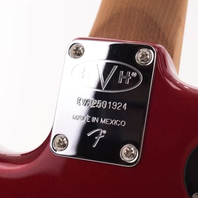 EVH 5150 Deluxe Baked Maple 2026 - Present - Candy Apple Red Metallic 3505gr image 13