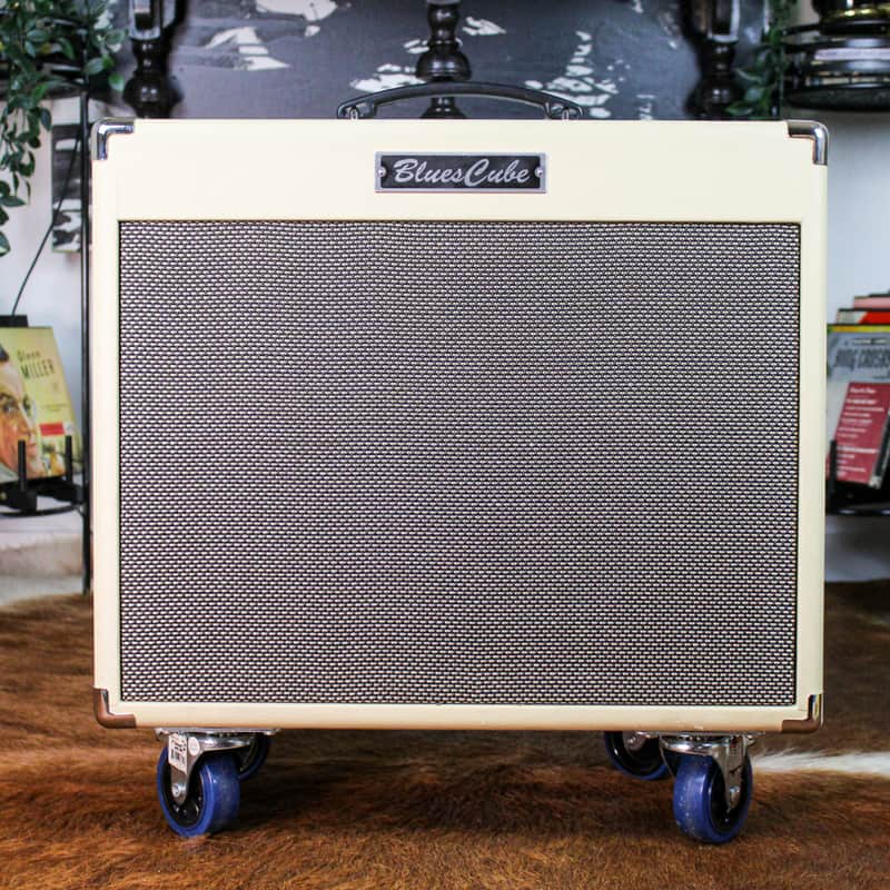 Preowned Roland Blues Cube Stage 2-Channel 60-Watt 1x12" Combo Guitar Amplifier w/ Cover image 1