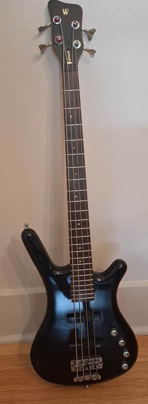Warwick RockBass Corvette $$ 4-String - 2013 - High Gloss Black (China) image 1