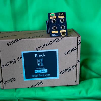 Ritual Electronics Krach 1U Noise Generator 2022 - Black image 1