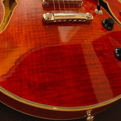 Guitare EASTMAN T484 Thinline Laminate Red Classic image 2