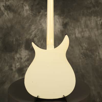1985 Rickenbacker 350 BT White w/Black hardware image 18