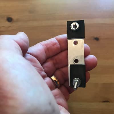 Domino Domino Ludwig Throw-Off Retroplate with Trick Butt Plate 2018 - Brushed aluminum image 2
