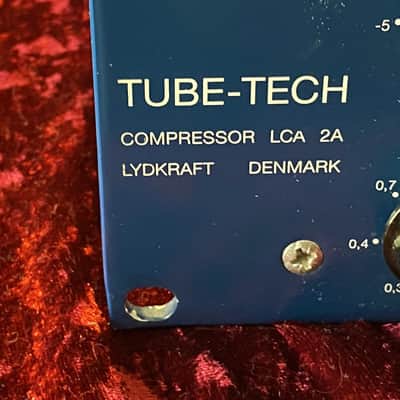 Tube-Tech LCA-2A Compressor Very Nice!! image 2