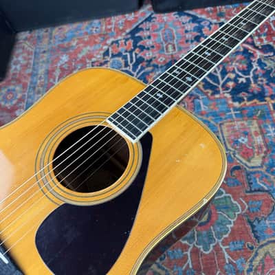 Yamaha L6 Solid Top Dreadnought w/Hard Case - 1982 image 20