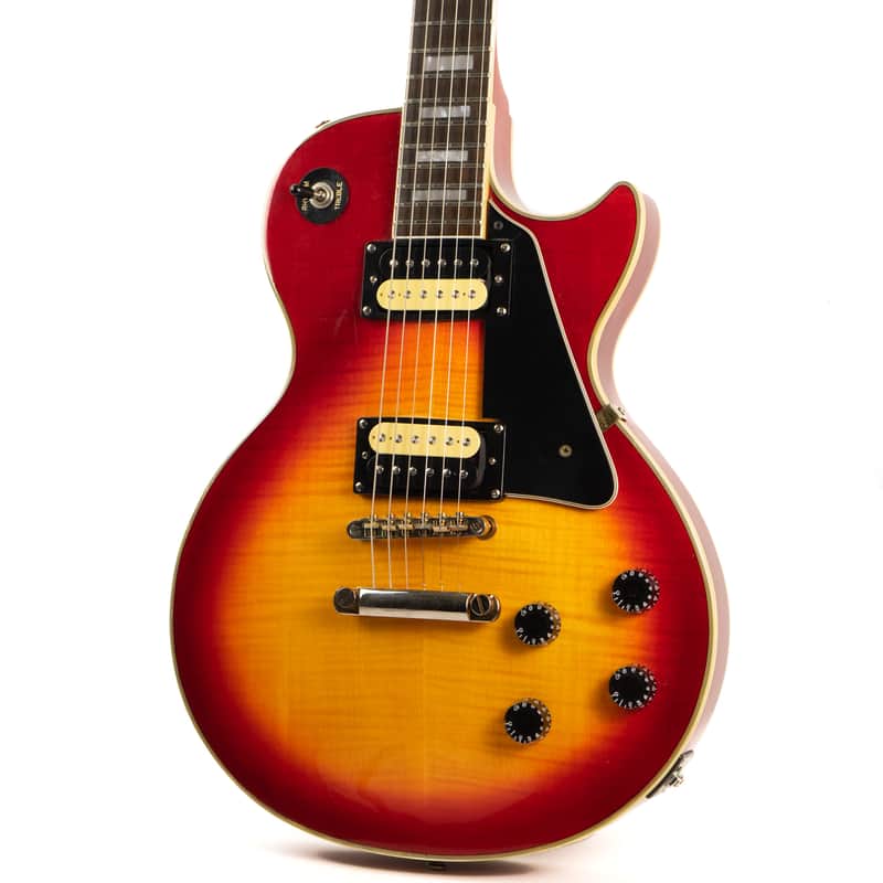 2005 Epiphone Les Paul Custom Cherry Sunburst | Reverb