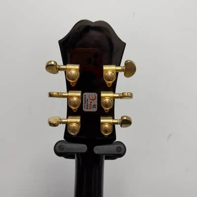 Used Epiphone EJ-200CE VS Super Jumbo Acoustic Electric Guitar Vintage Sunburst with Case 2011 image 19
